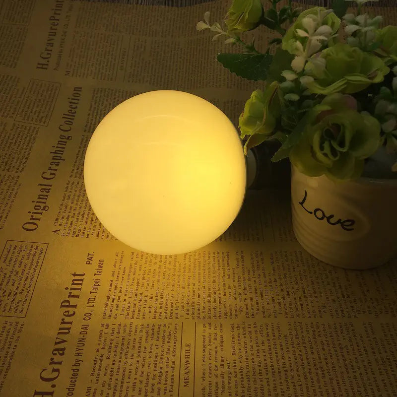 Wooden E27 Lamp Base with Switch for Night Light